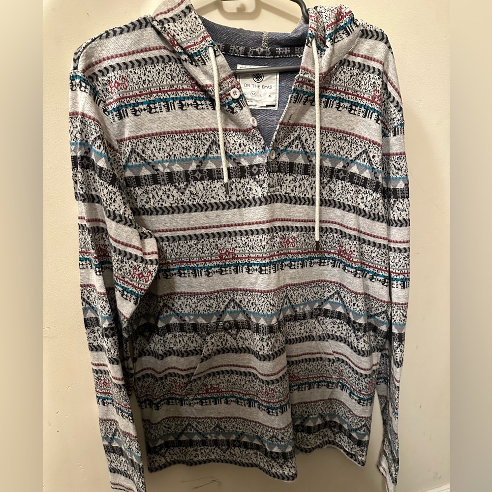 Men’s Pullover Hoodie - Tribal